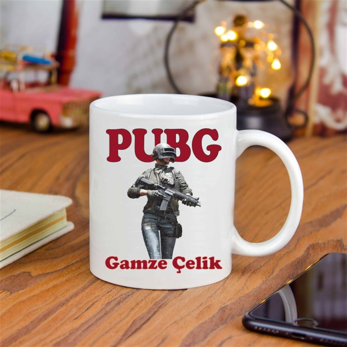 İsme Özel Tasarımlı Kupa Bardak - PUBG M2