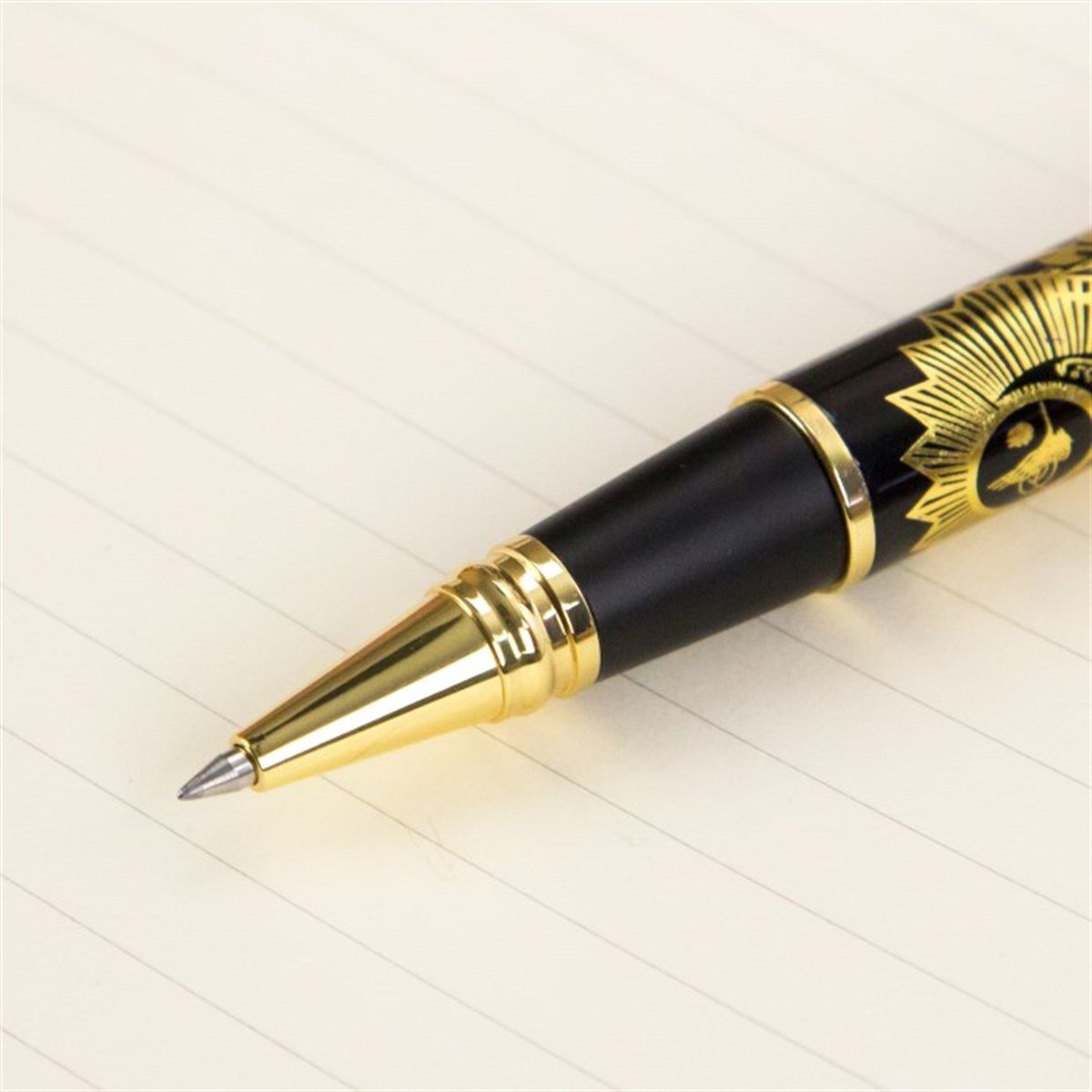 İsme Özel Tuğra Temalı Premium Defter ve Kalem Seti Küçük Boy