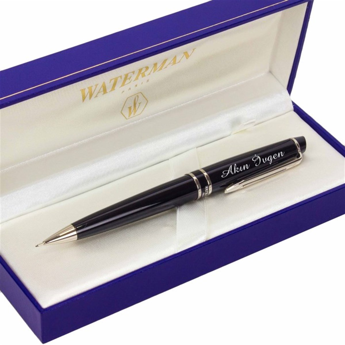 İsme Özel Waterman Metal Exclusive Versatil Kalem Siyah