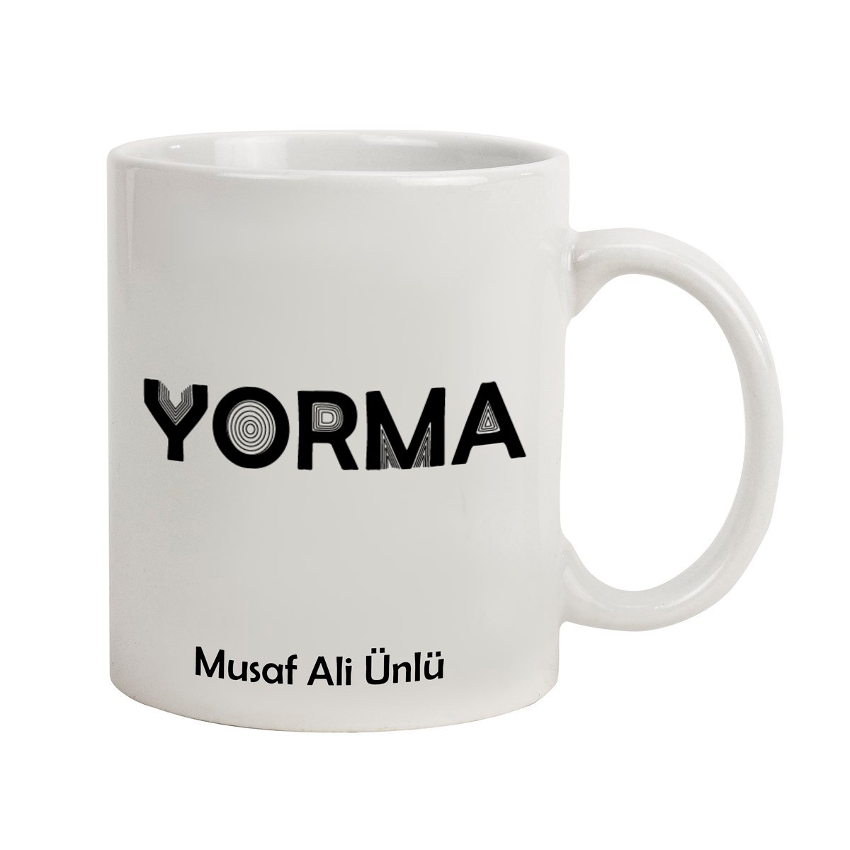 İsme Özel Yorma Temalı Kupa Bardak