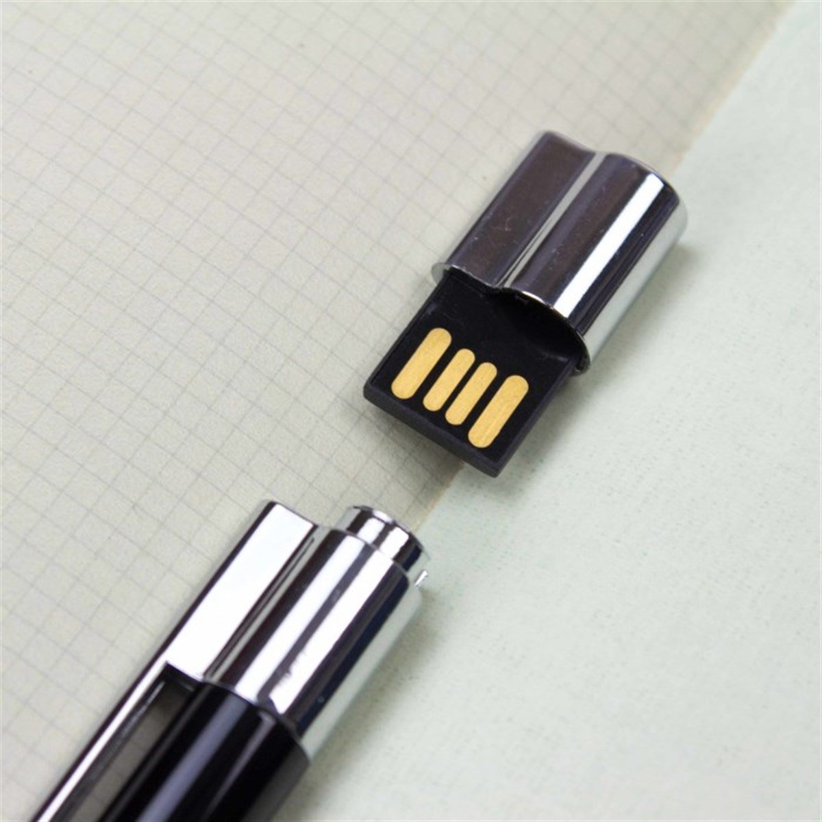 Kişiye Özel 8 Gb Usb Bellek Siyah Kalem