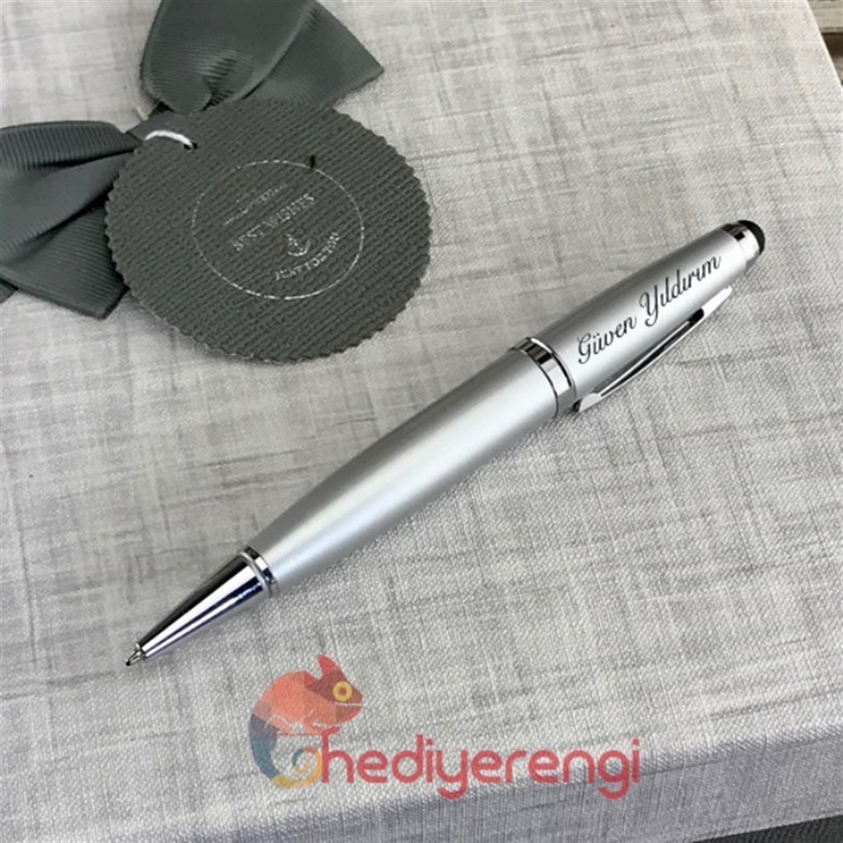 Kişiye Özel Gri Usb'li Kalem