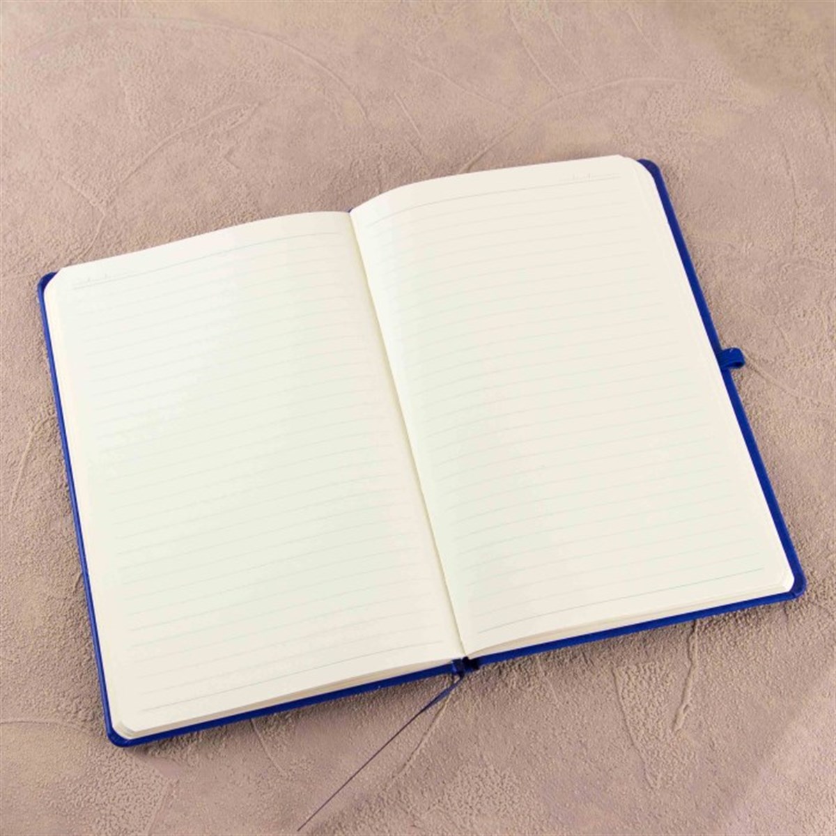 Kişiye Özel Lastikli Mavi Defter​ - Motif2