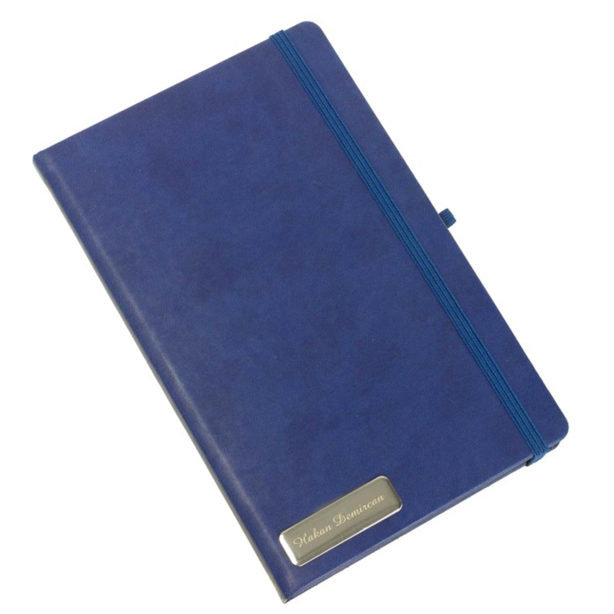 Kişiye Özel Lastikli Mavi Defter​