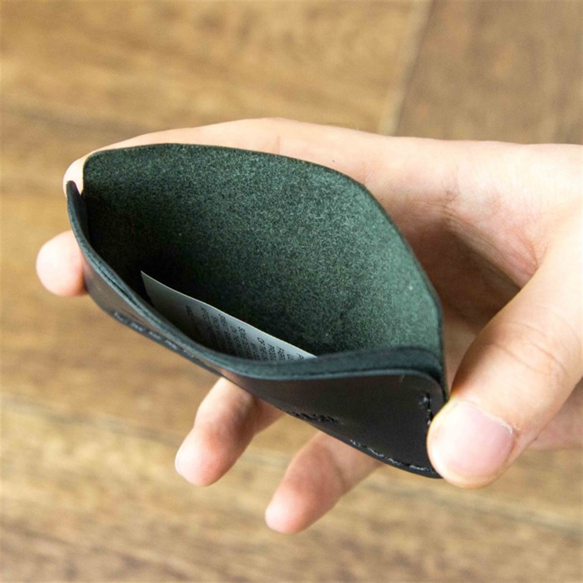 Kişiye Özel Lumberjack Deri Kartlık ve Roller Kalem Seti Siyah