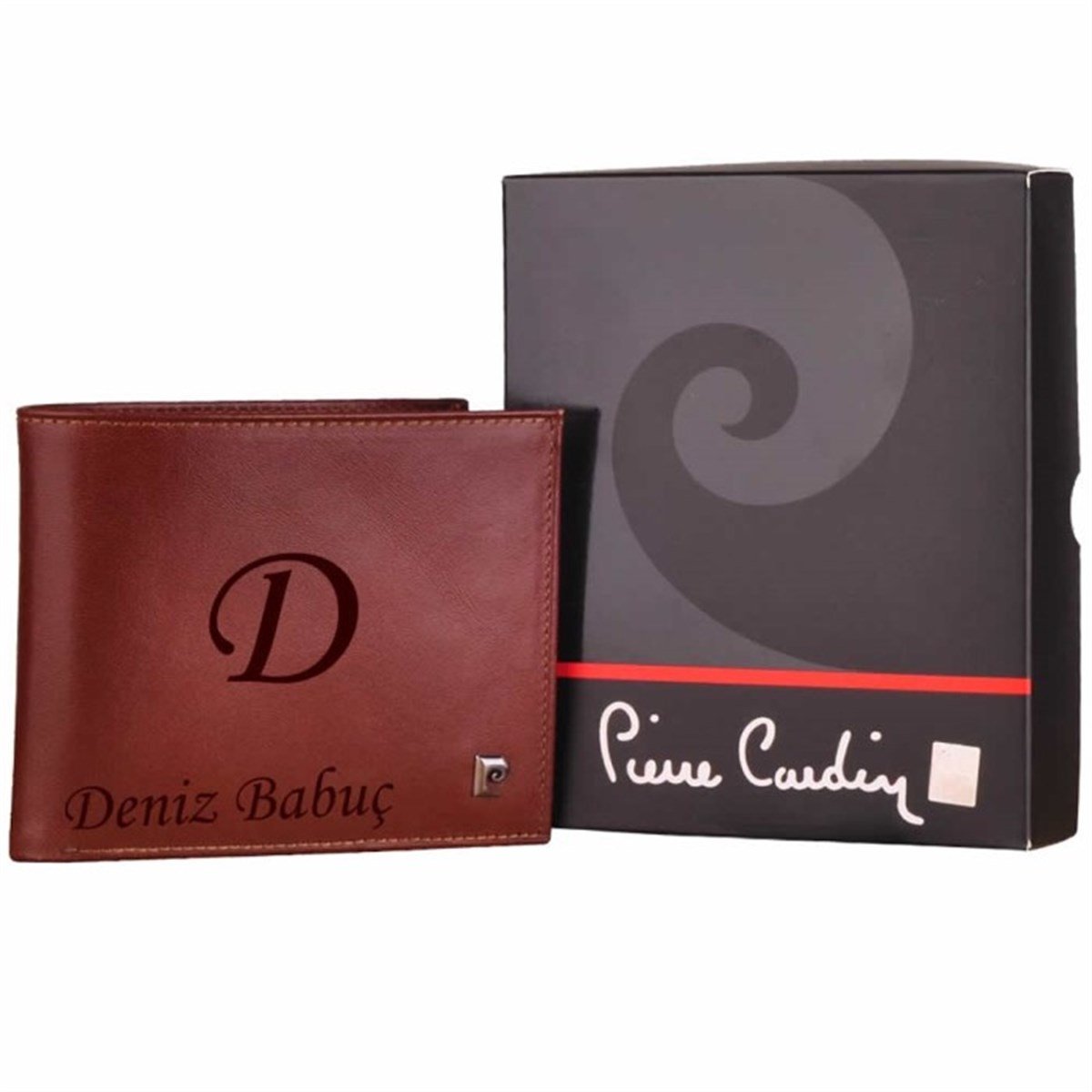 Kişiye Özel Pierre Cardin Deri Erkek Cüzdanı P2361