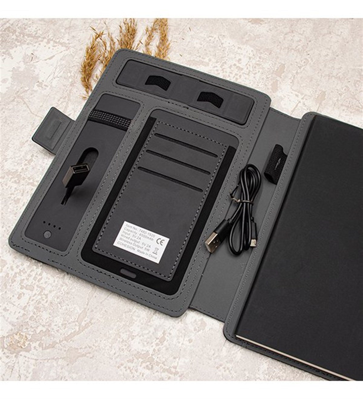 Kişiye Özel Premium Powerbankli Organizer