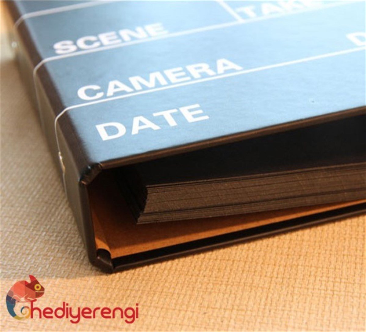 Klaket Temalı Kendin Yap Albüm Defter