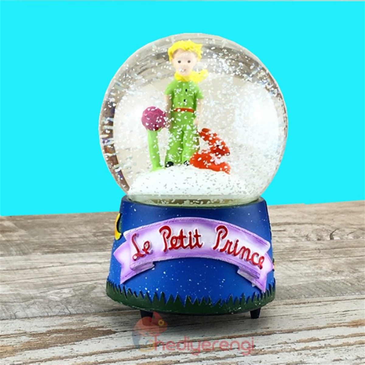 Le Petit Prince (Küçük Prens) Kar Küresi ve Müzik Kutusu​ Büyük Boy