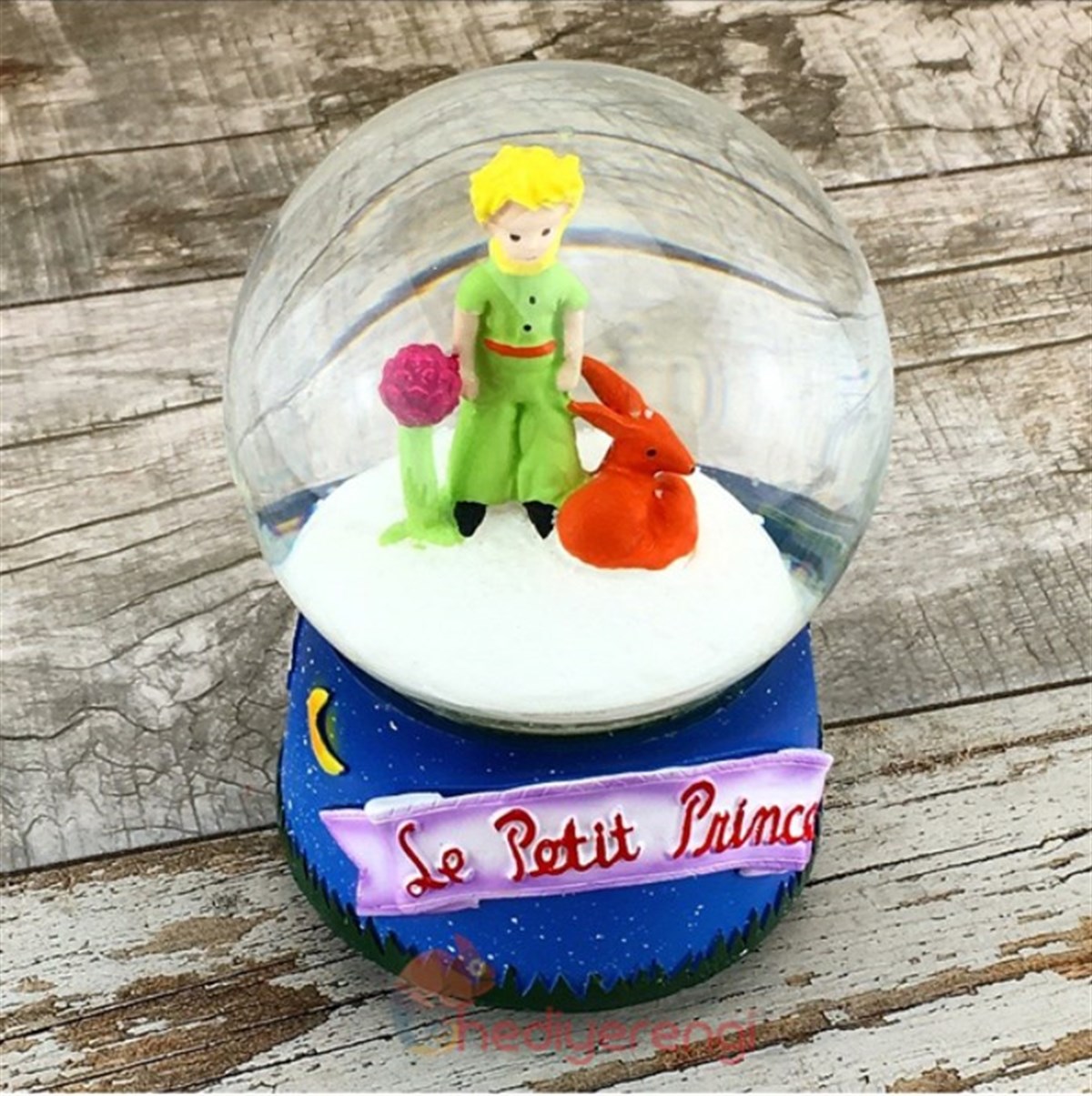 Le Petit Prince (Küçük Prens) Kar Küresi ve Müzik Kutusu​ Büyük Boy