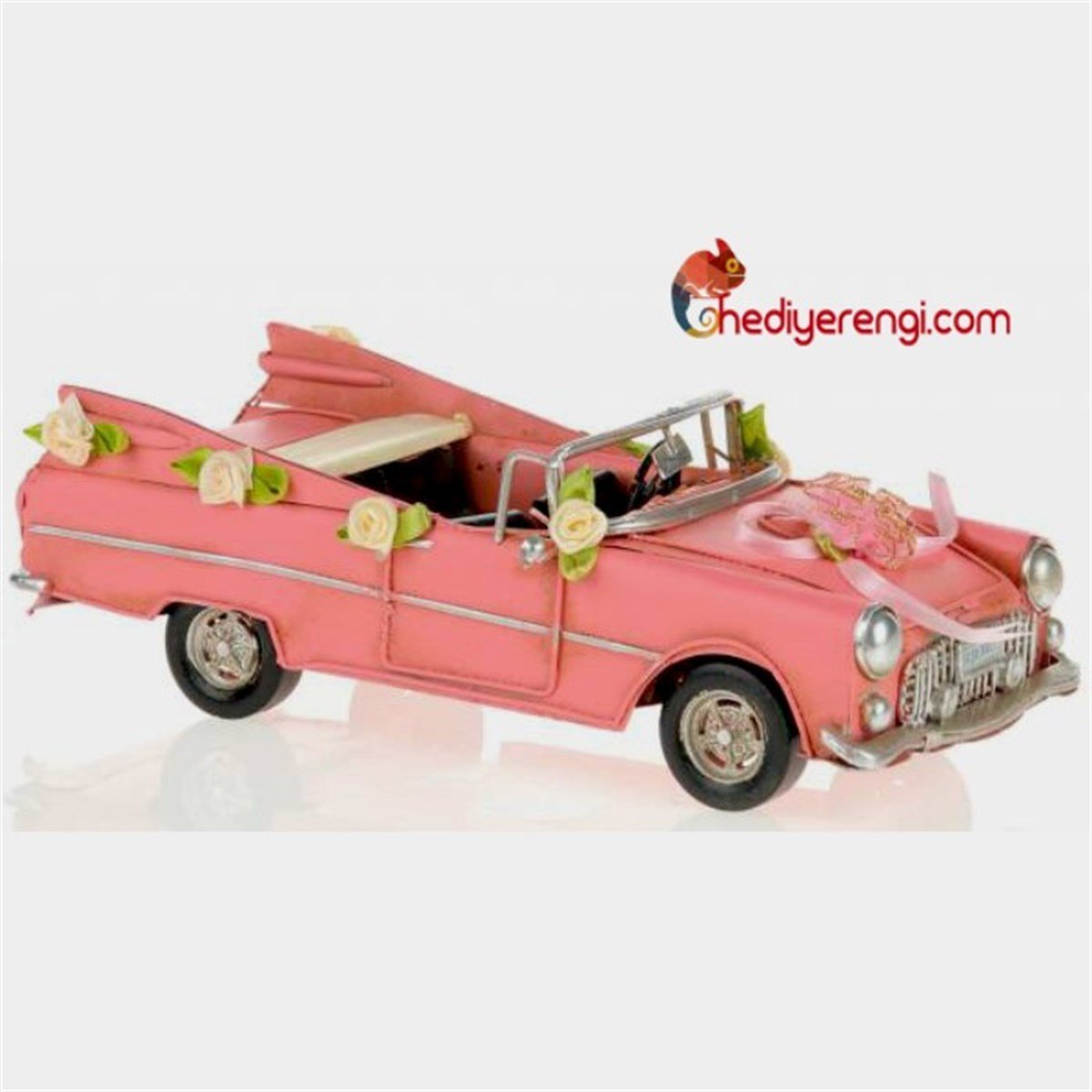 Metal Nostaljik Gelin Arabası Chevrolet