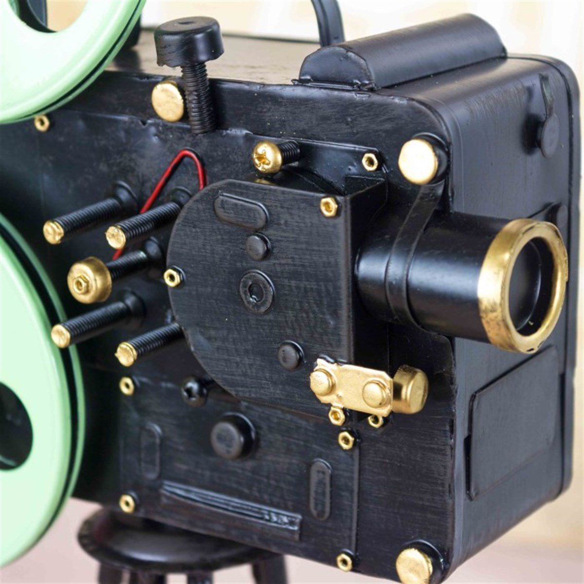 Nostaljik Projeksiyonlu Dekoratif Metal Film Makinesi 