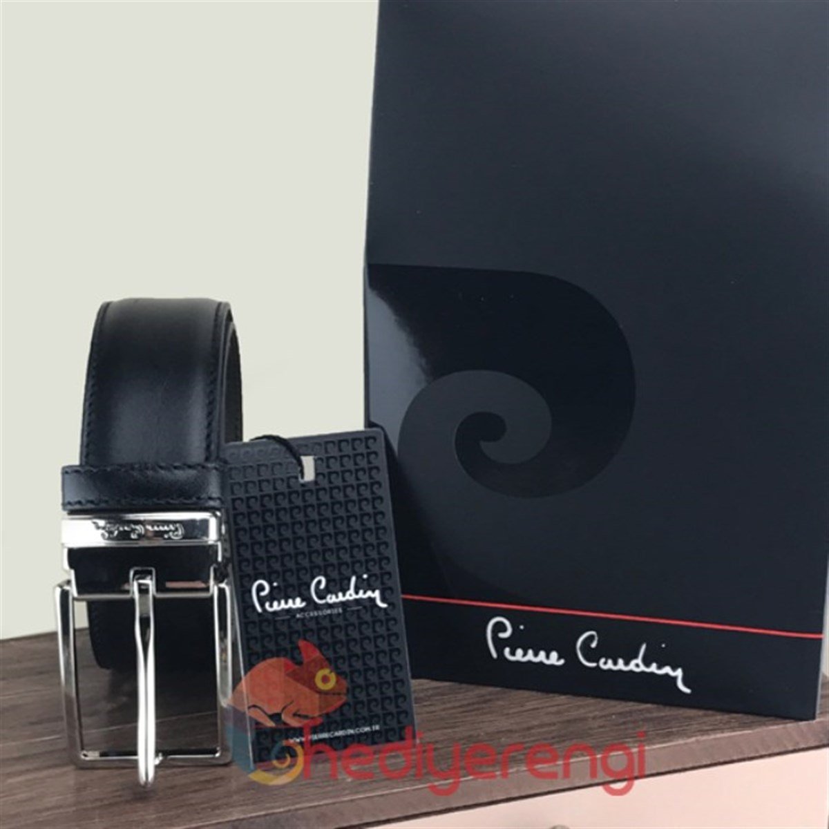 Pierre Cardin İsme Özel Deri Klasik Kemer