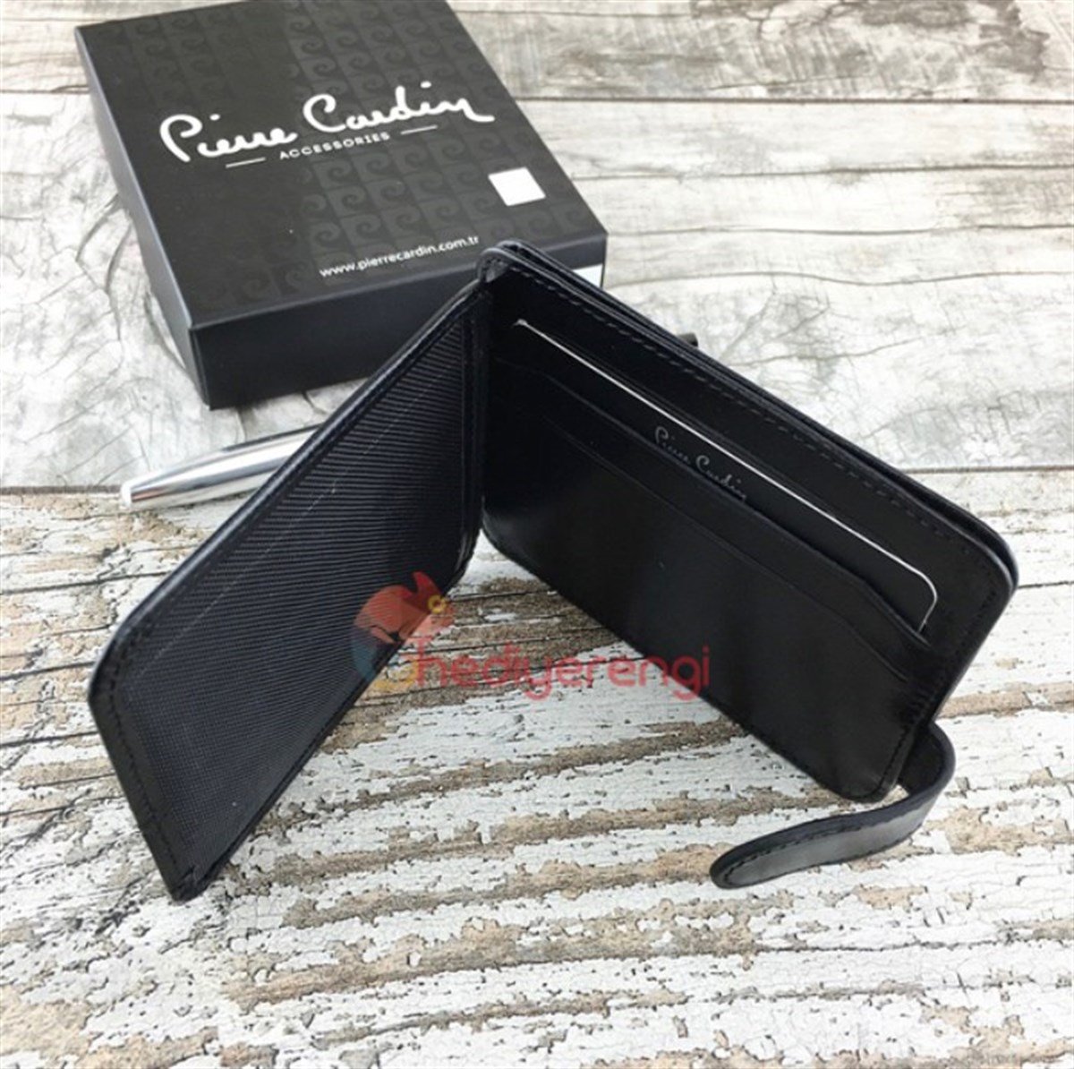 Pierre Cardin İsme Özel Kartlık Cüzdan Siyah P510S