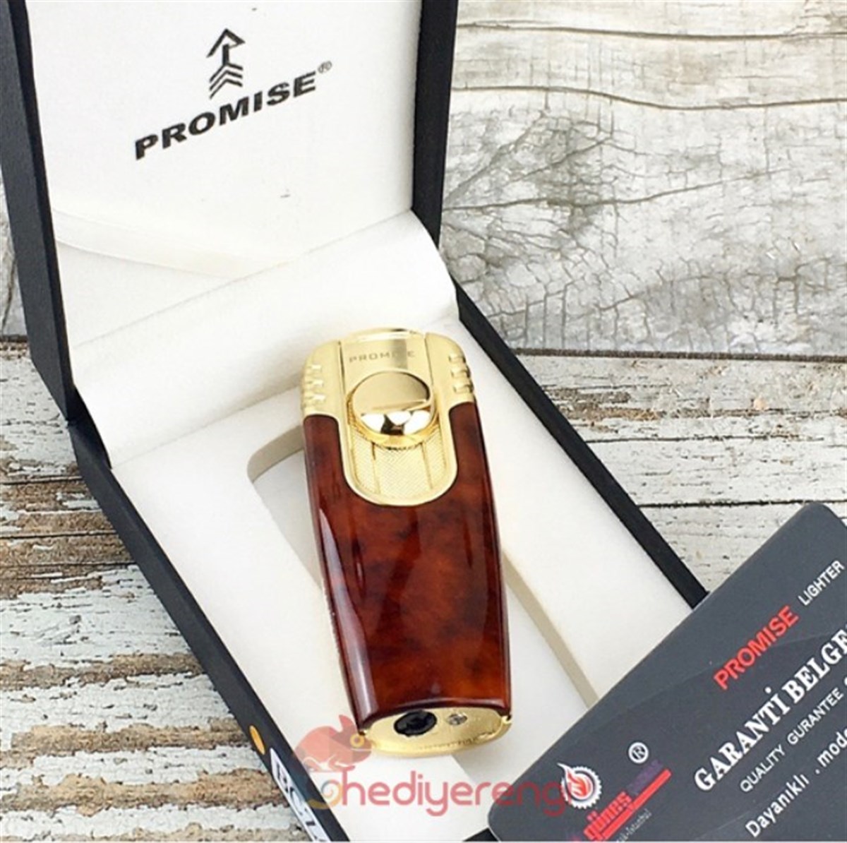Promise Pürmüz Alevli Metal Çakmak BCZ444