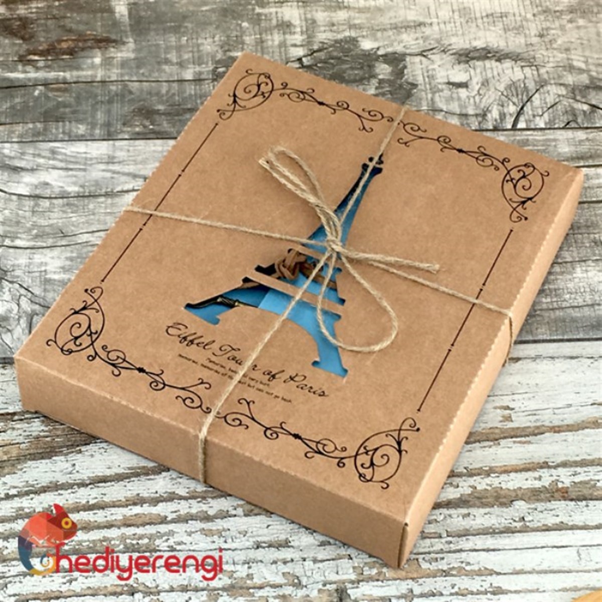 Renkli Deri Kaplı Retro Kendin Yap Albüm Defter​