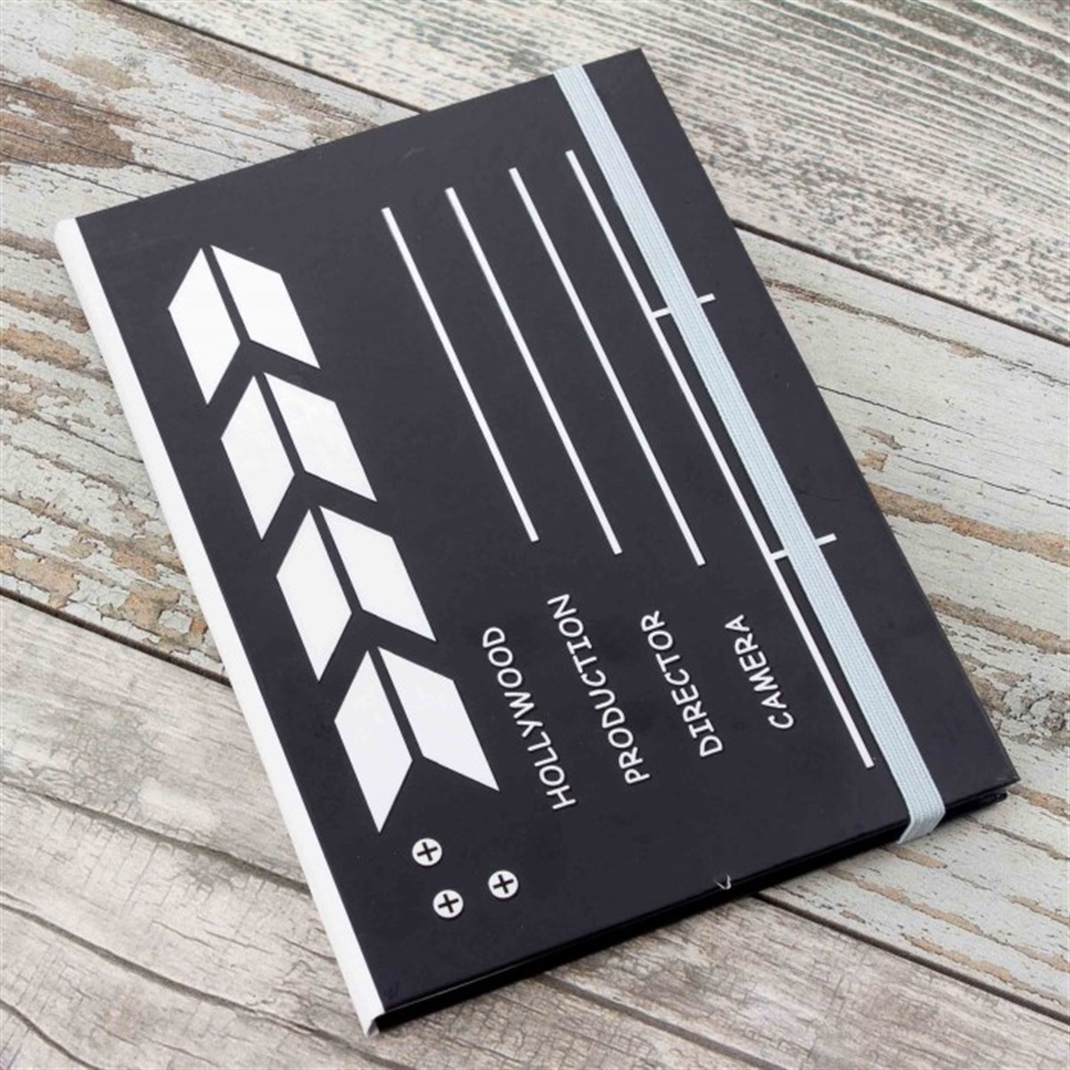 Sinema Klaketi Temalı Çizgisiz Defter