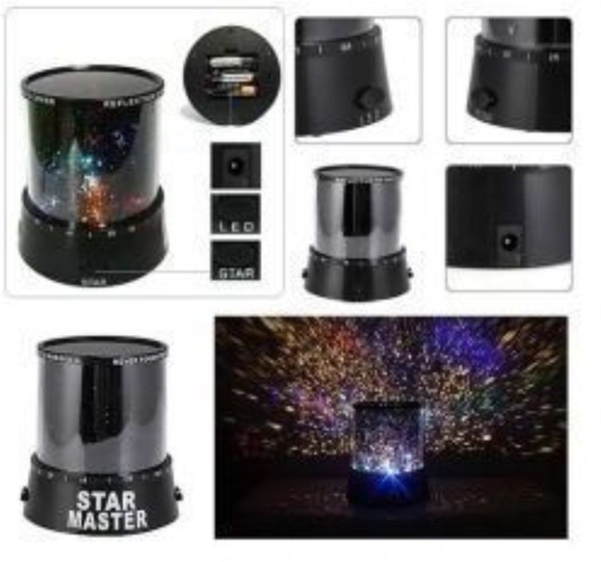 Star Master Projeksiyonlu Gece Lambası
