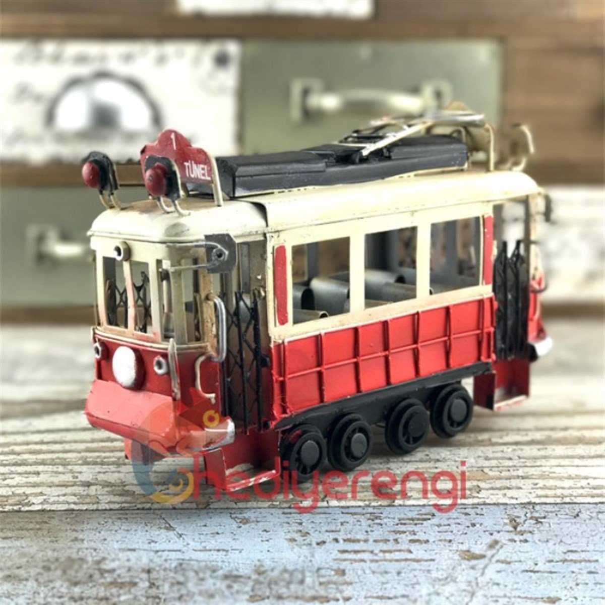 Taksim Tünel Tramvay Maketi Orta Boy