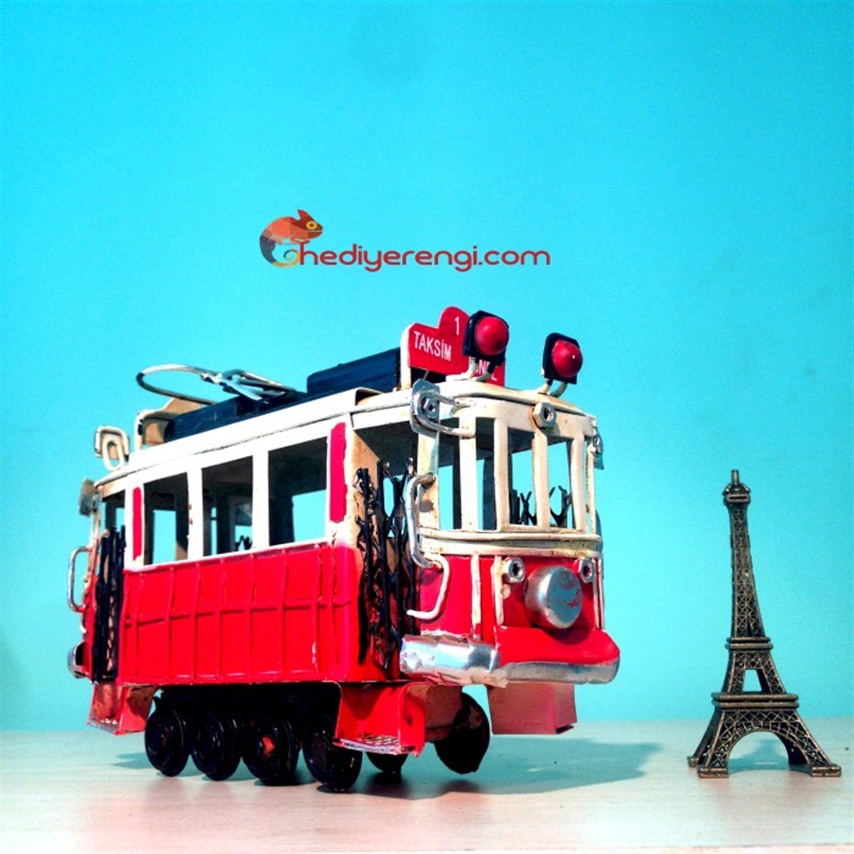 Taksim Tünel Tramvay Maketi Orta Boy