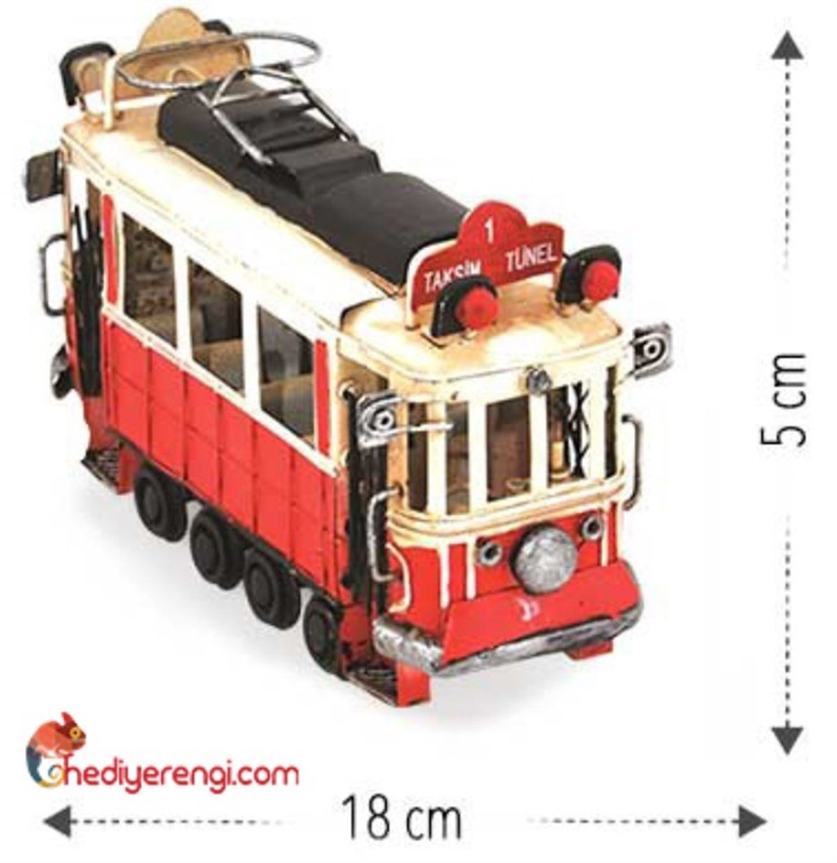 Taksim Tünel Tramvay Maketi Orta Boy