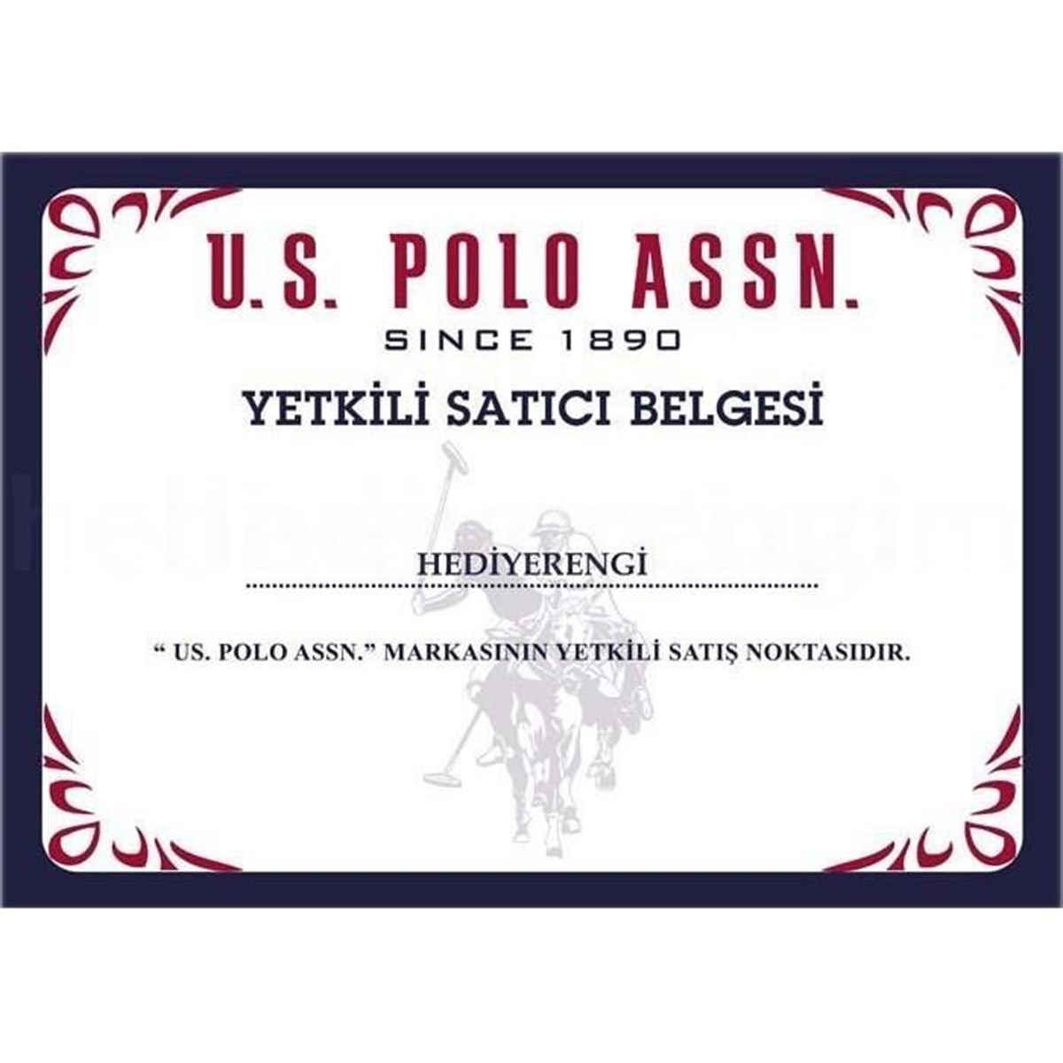 U.S. Polo Assn. Deri Cüzdan ve İsme Özel Kalem Seti PLCUZ7683