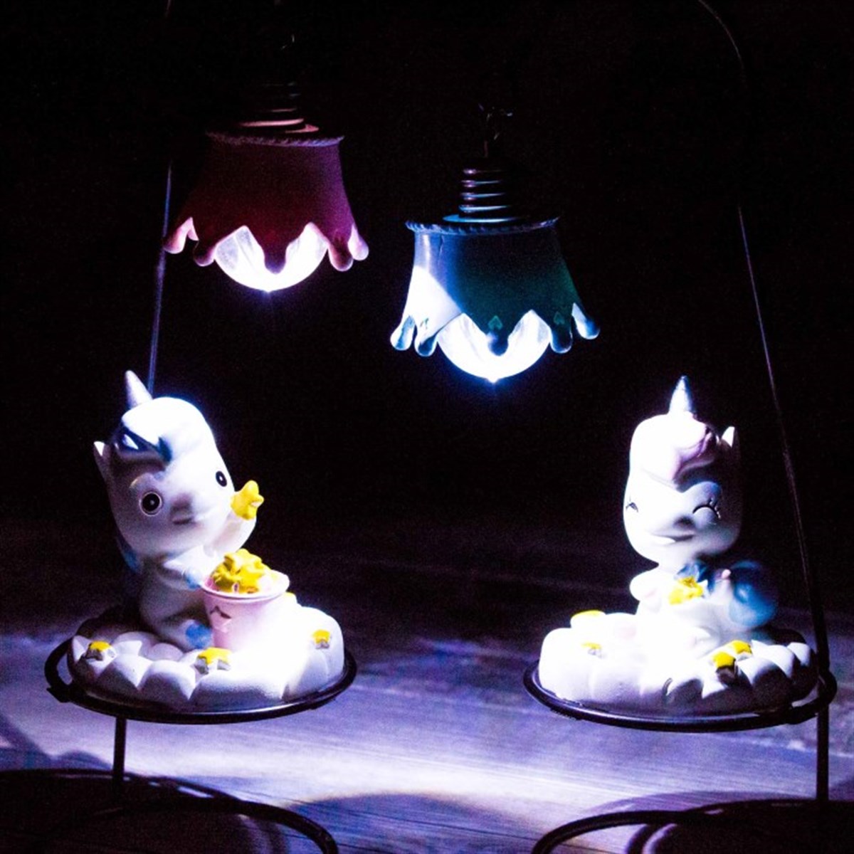 Unicorn Temalı Dekoratif Masa Lambası​ M3