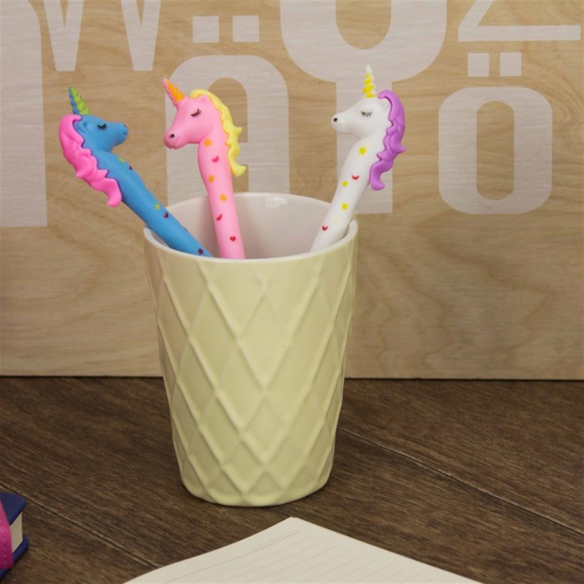 Unicorn Temalı Jel Roller Kalem M2