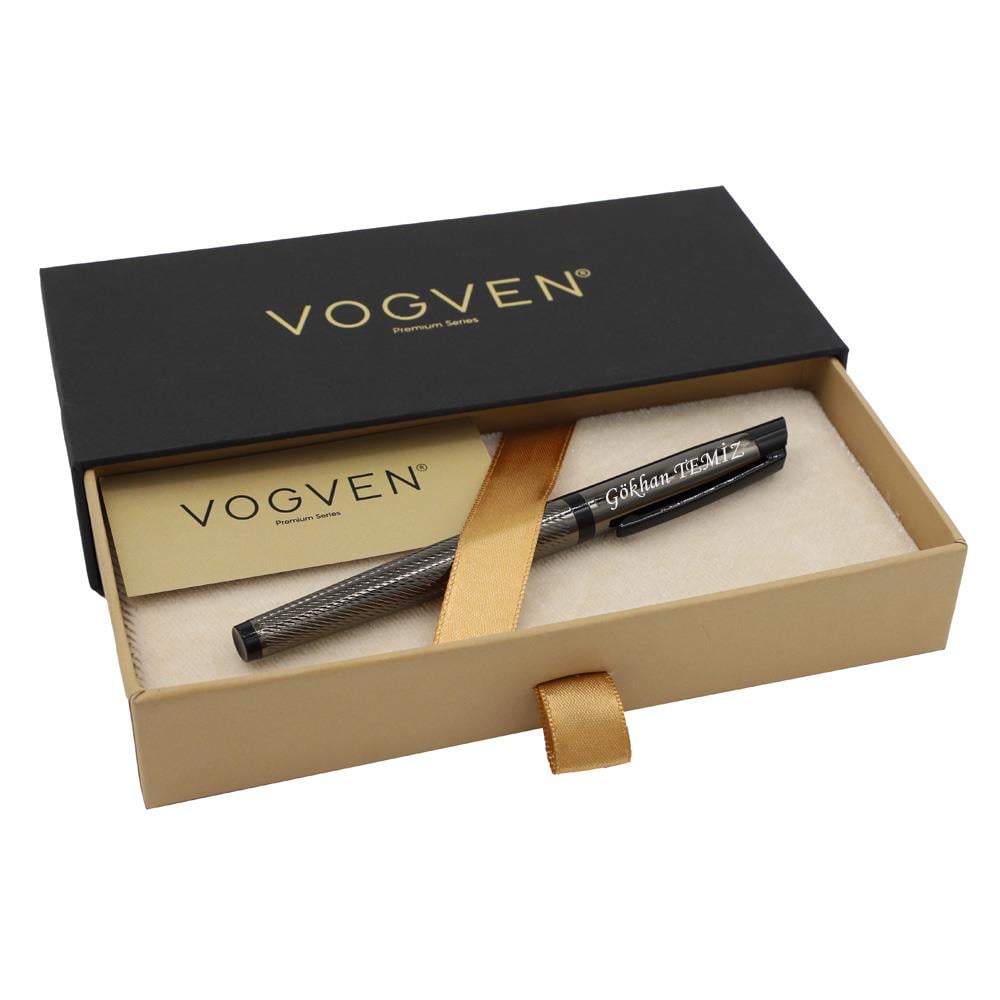 Vogven Marka İsme Özel Premium Anstrasit Roller Kalem