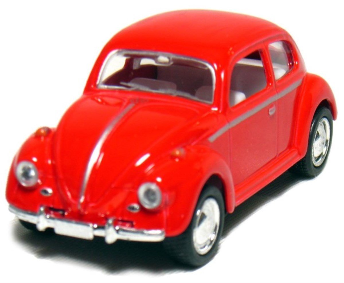 Wolkswagen Klasik 1967 Model Minyatür Metal Araba
