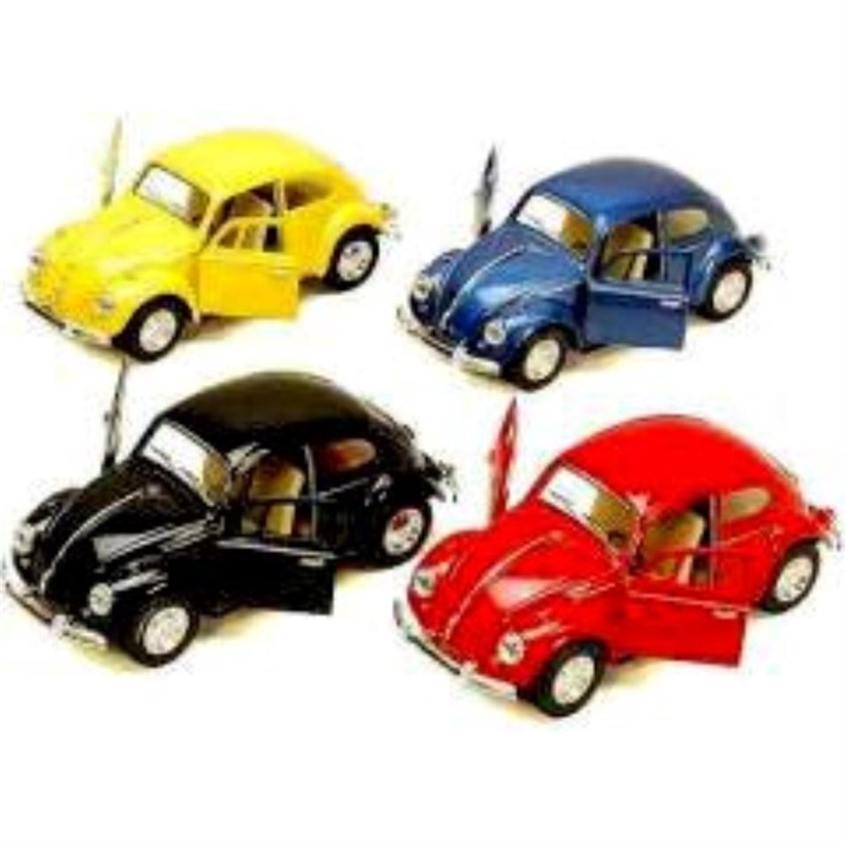 Wolkswagen Klasik 1967 Model Minyatür Metal Araba