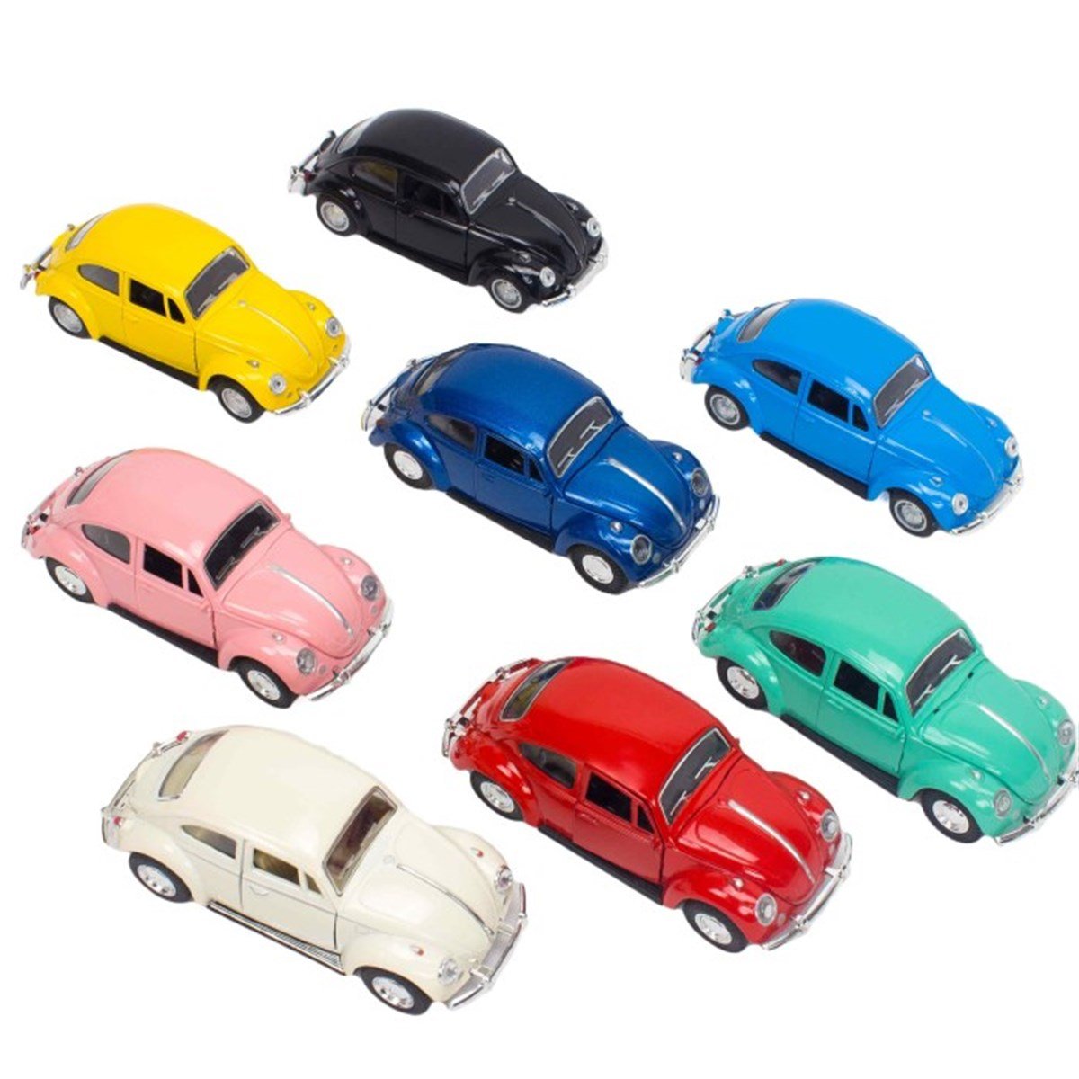 Wolkswagen Klasik 1967 Model Minyatür Metal Araba