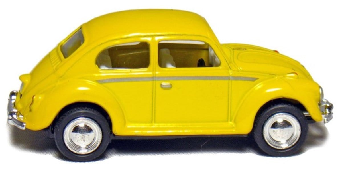 Wolkswagen Klasik 1967 Model Minyatür Metal Araba