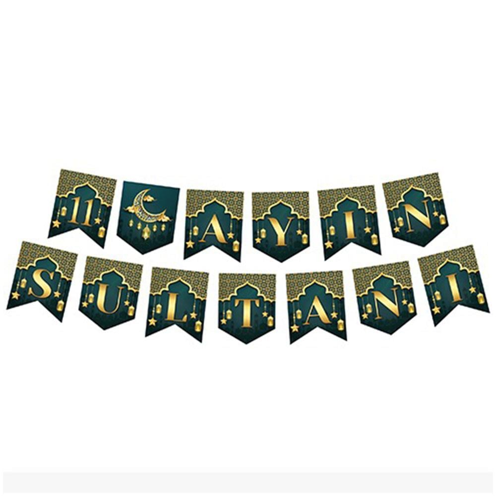 11 Ayın Sultanı Temalı Harf Afiş