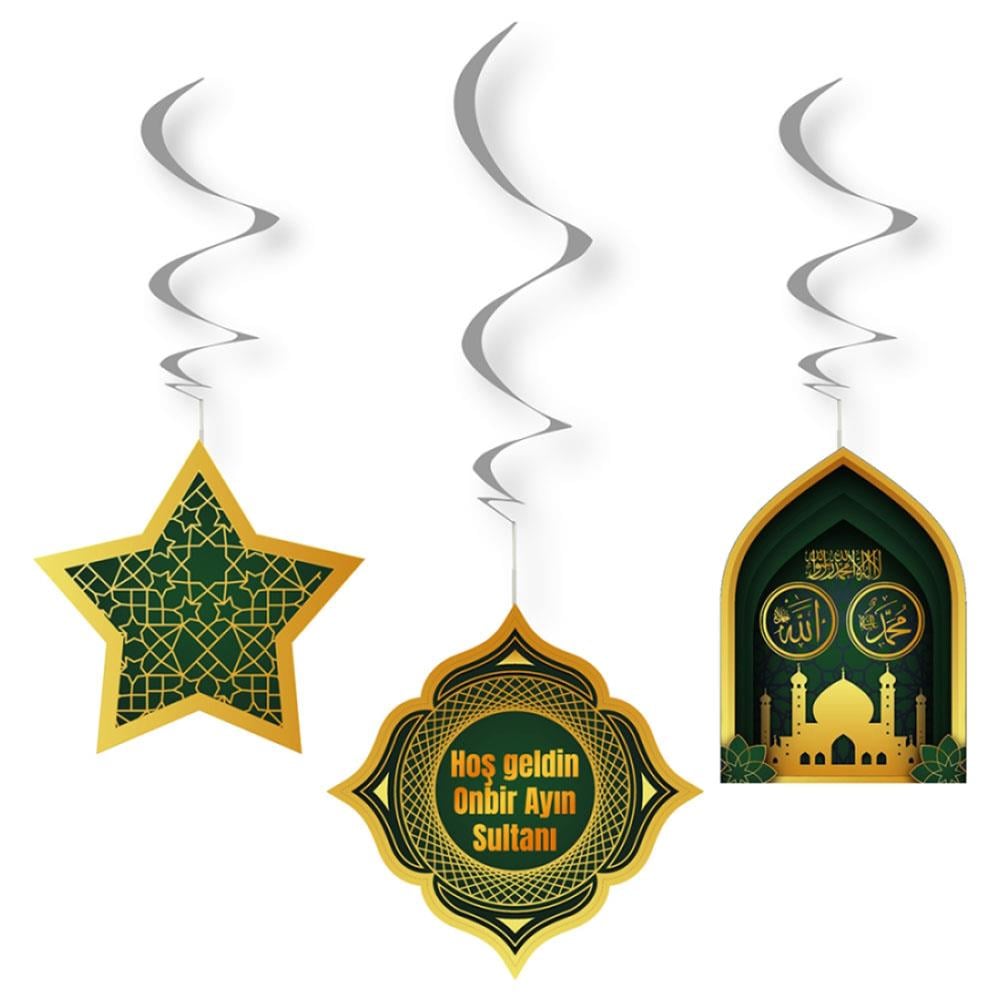 11 Ayın Sultanı Temalı Sarkıt Süs 6'lı