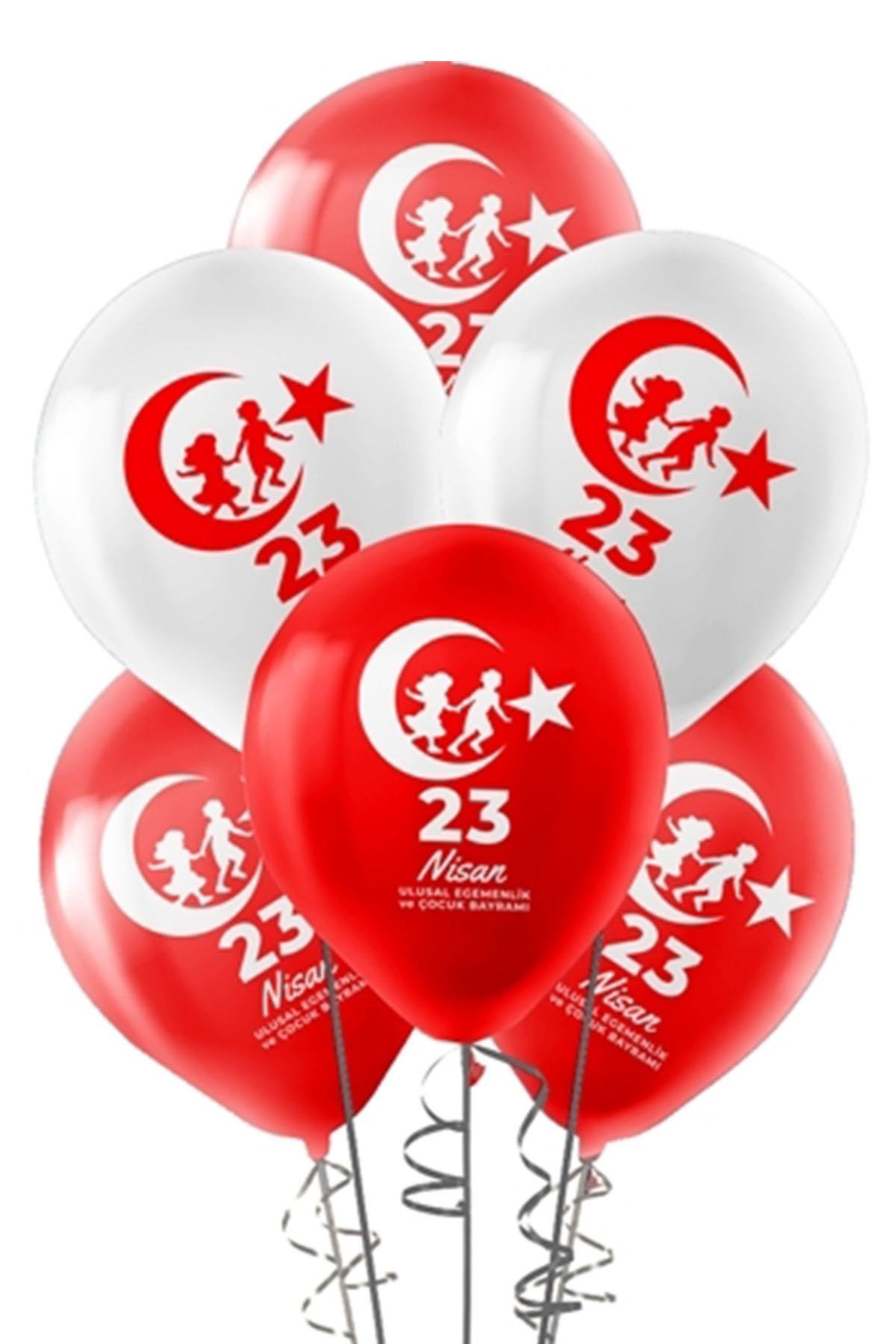 23 Nisan Baskılı Lateks Balon 10'lu