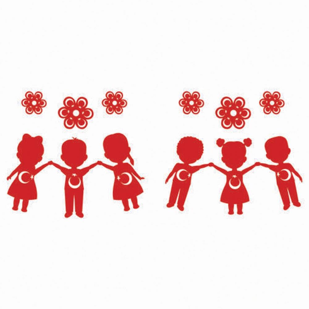 23 Nisan Dekoratif Pencere Süsü