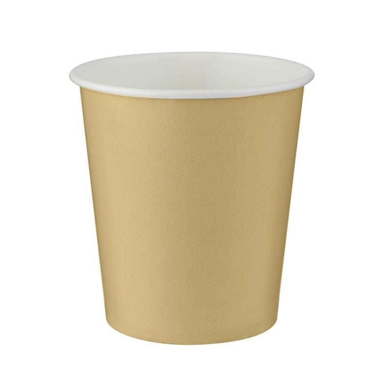 Altın Karton Bardak 8'li