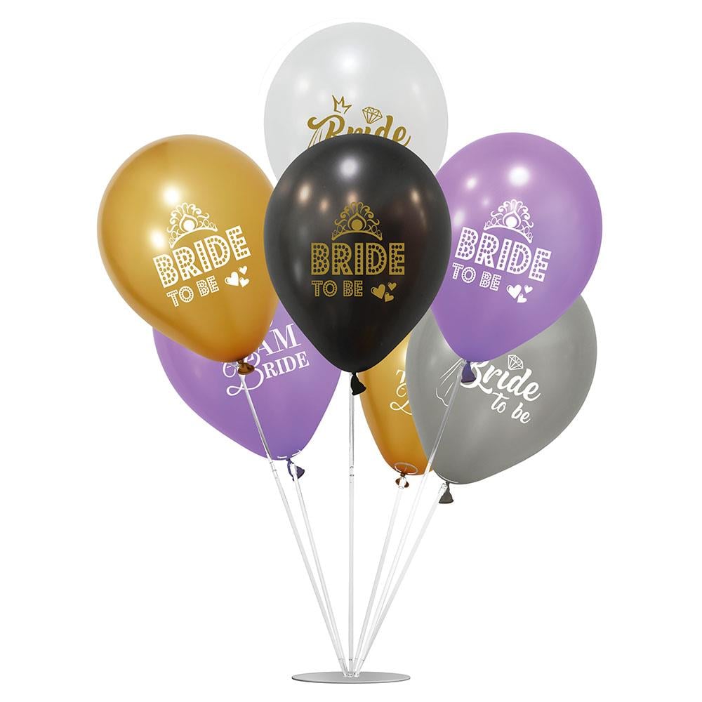 Altın Team Bride Temalı Balon Stand Set 7'li