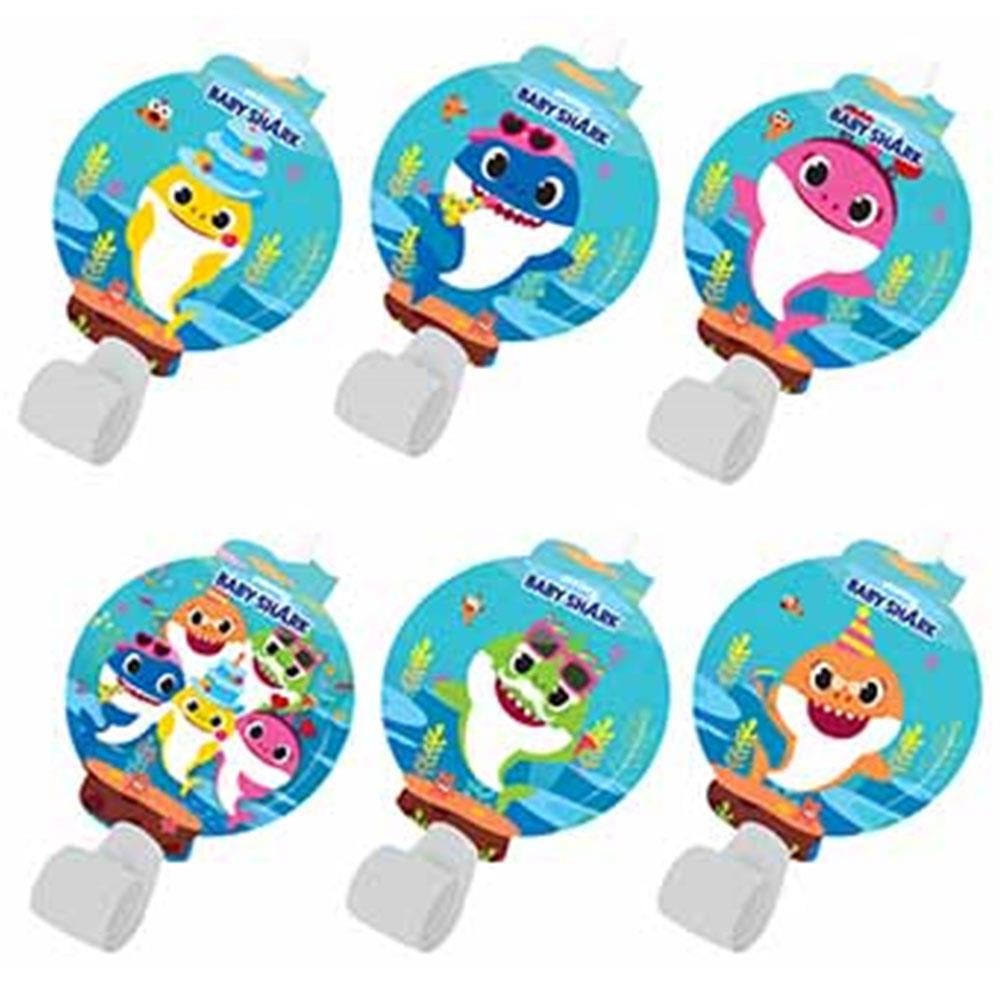 Baby Shark Lisanslı Kaynana Dili 6'lı