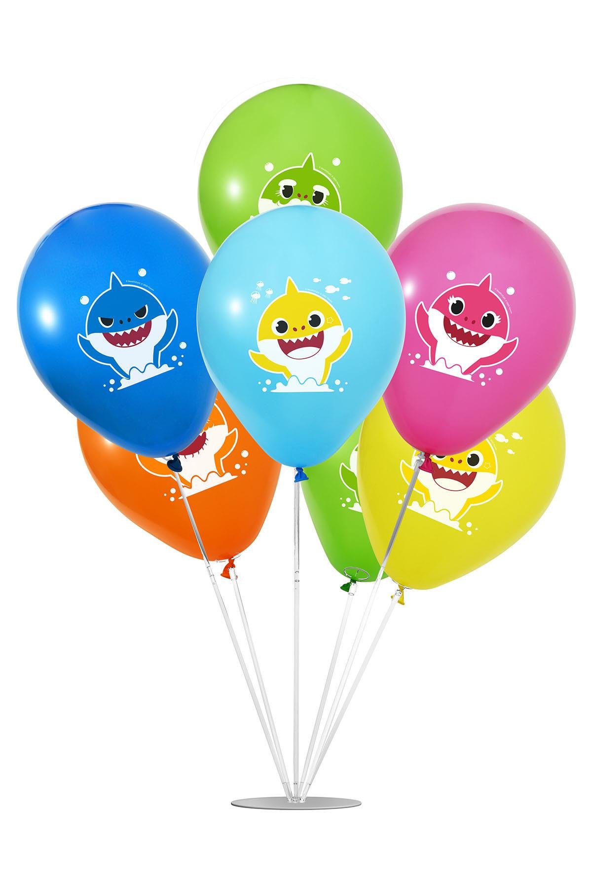 Baby Shark Temalı Balon Stand Set 7'li