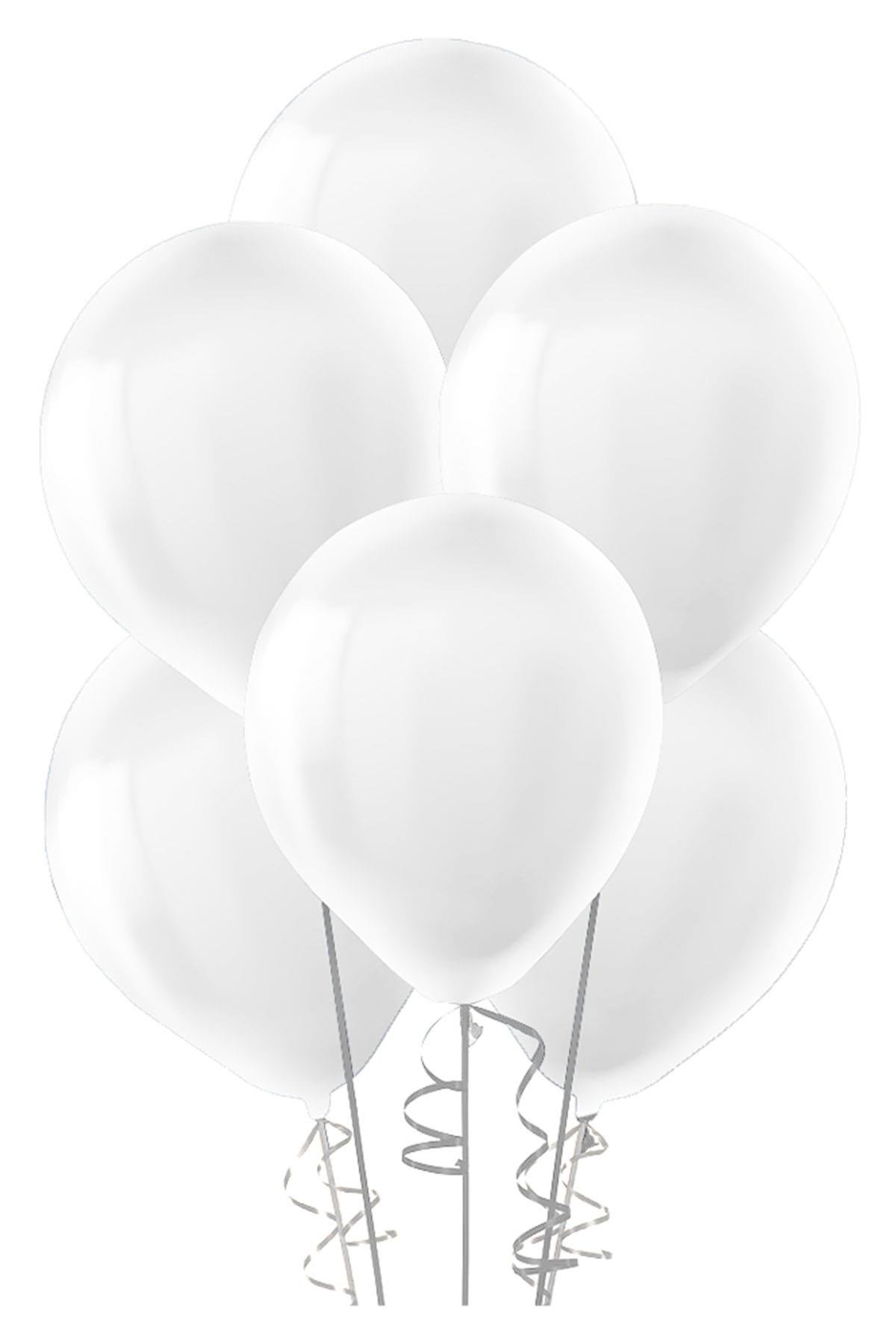 Beyaz Lateks Balon 10'lu