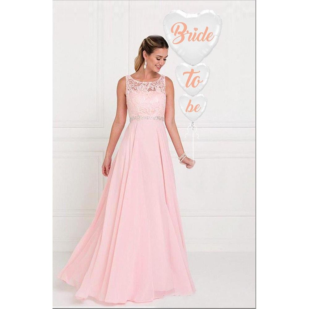 Bride To Be Beyaz Kalp Folyo Balon 100 cm