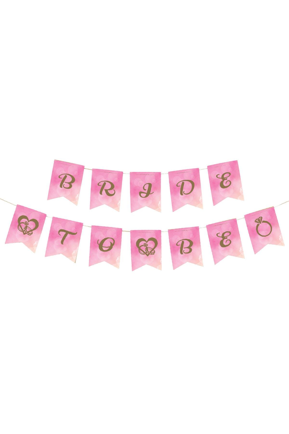 Bride To Be Temalı Harf Afiş