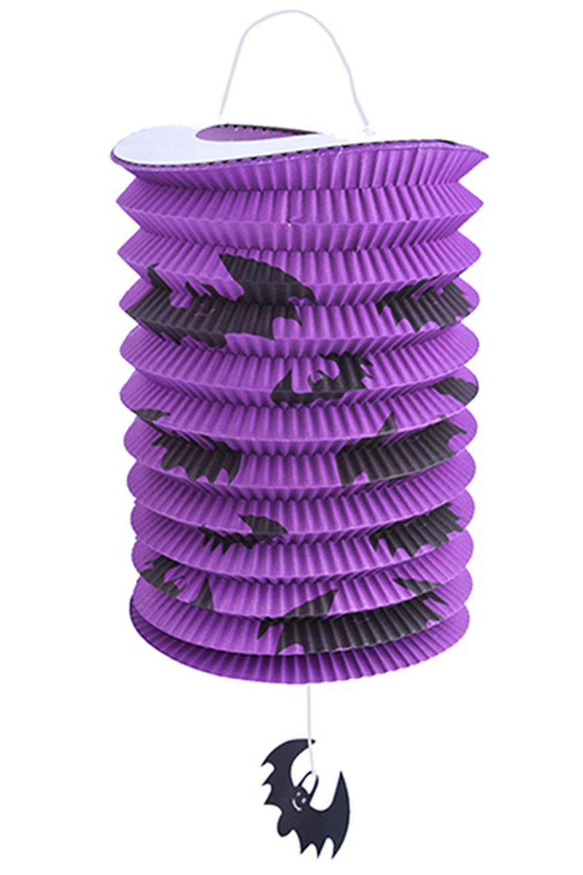 Cadılar Bayramı Gemici Fener Mor 30 cm