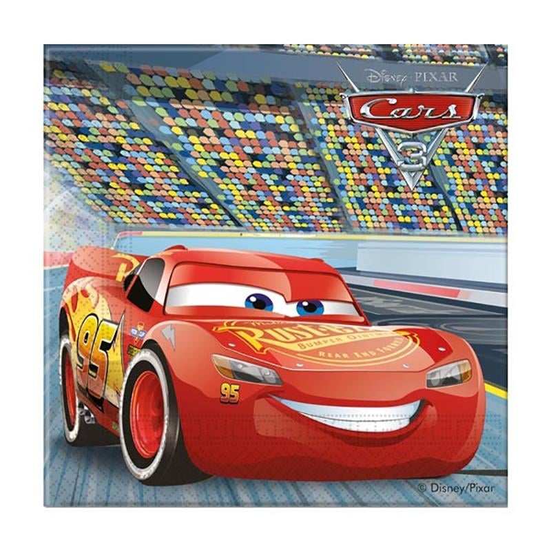 Cars 3 Kağıt Peçete 33x33 cm 20'li
