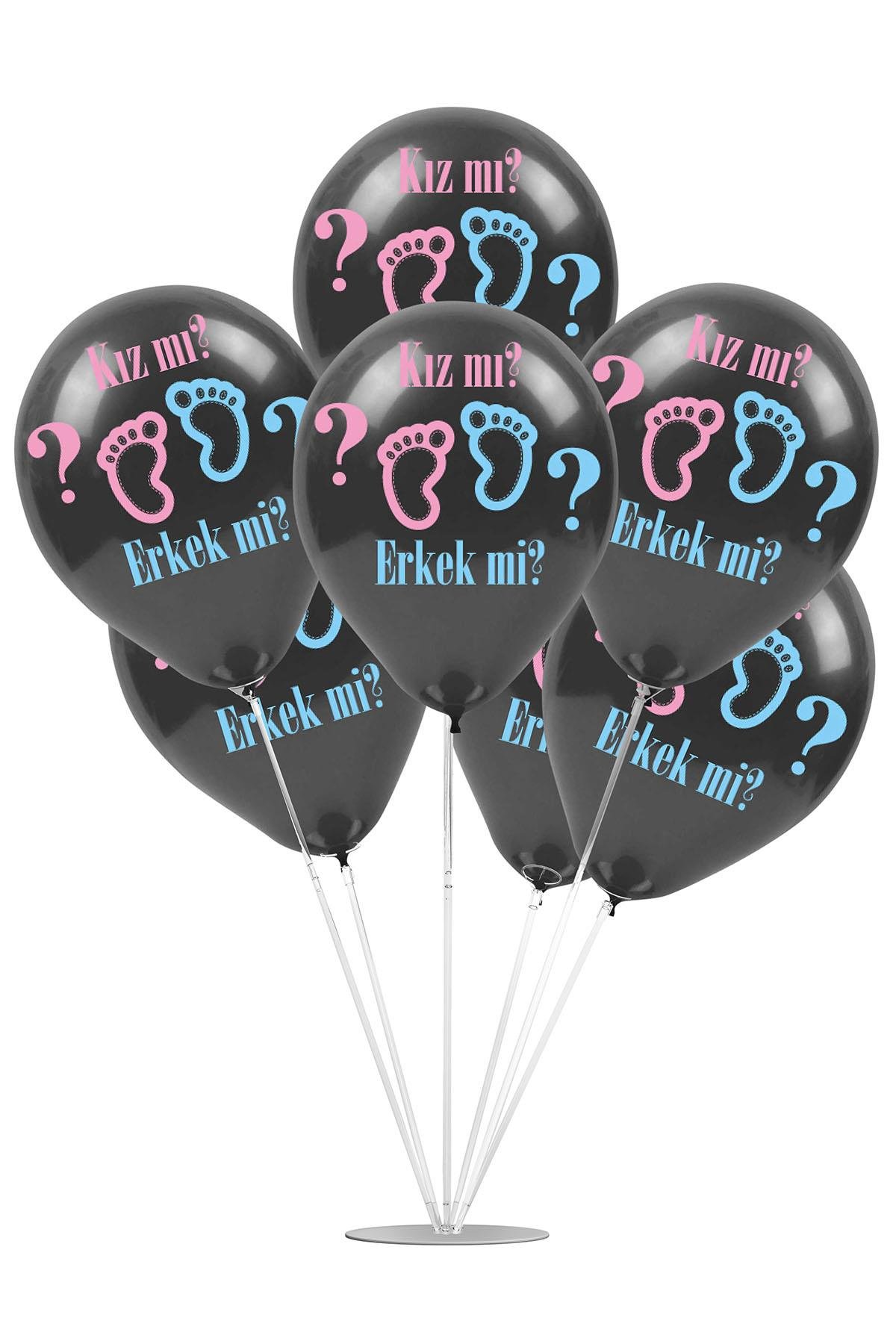 Cinsiyet Partisi Temalı Balon Stand Set 7'li
