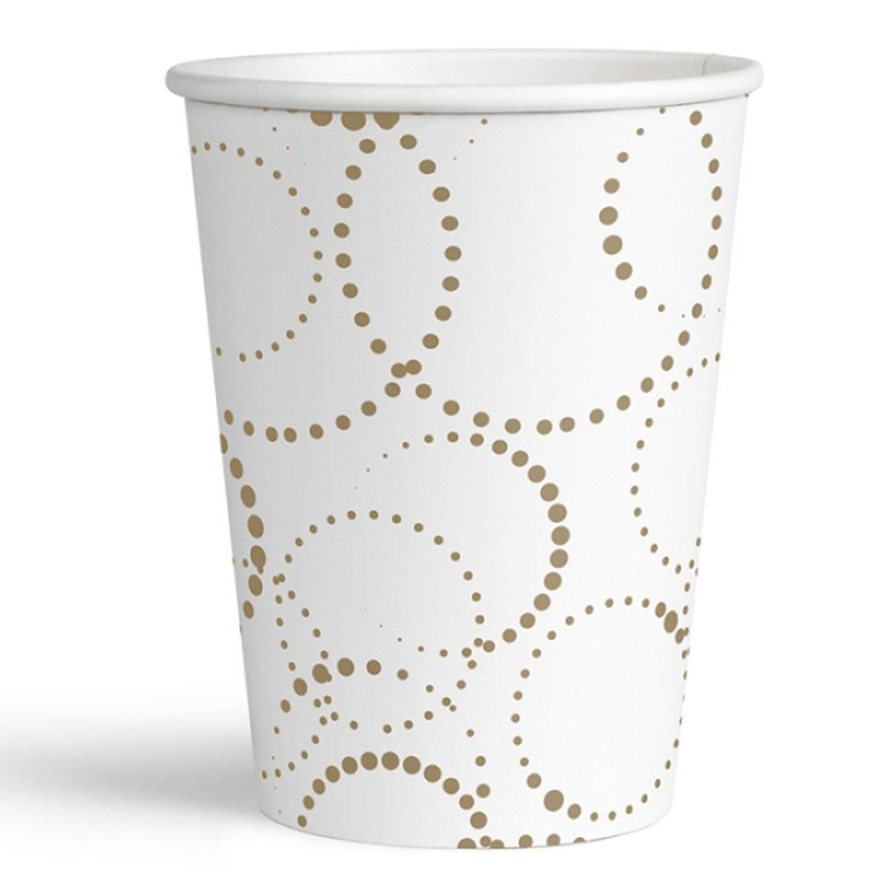 Elegant Beyaz Karton Bardak 6'lı