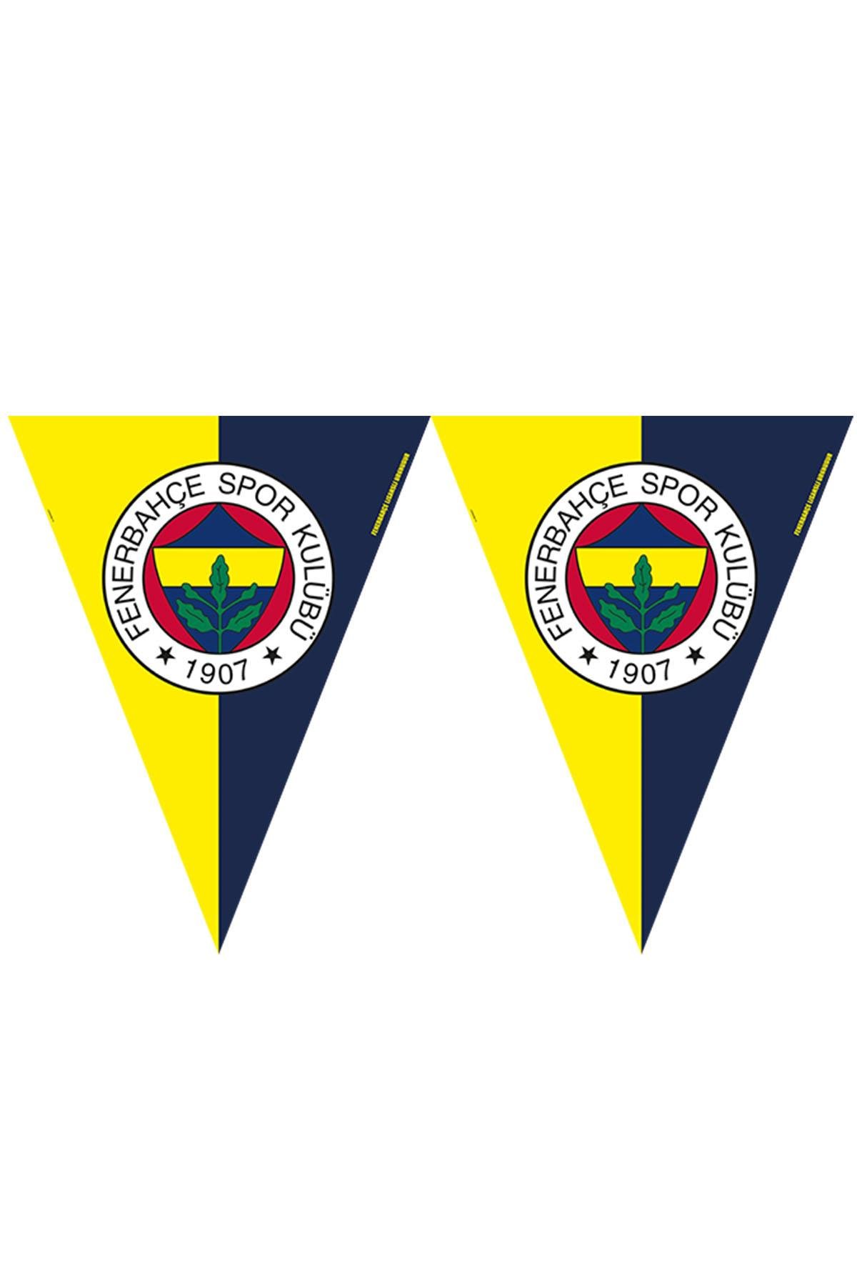 Fenerbahçe Lisanslı Üçgen Bayrak Afiş