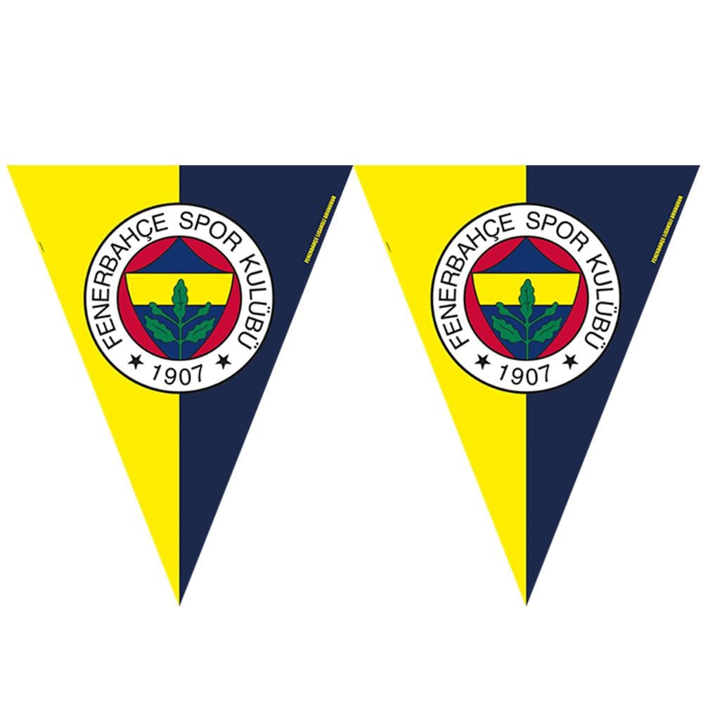 Fenerbahçe Lisanslı Üçgen Bayrak Afiş